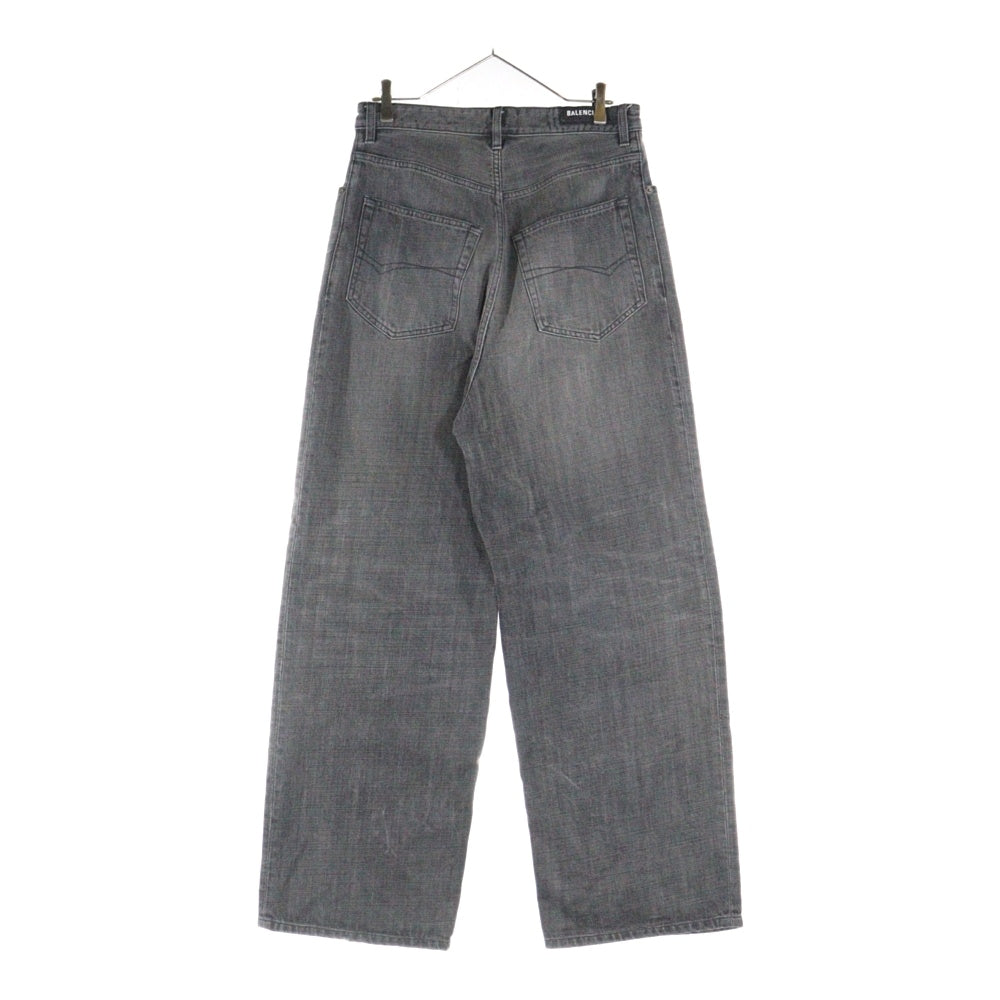 BALENCIAGA(バレンシアガ) 23SS Loose Denim Jeans ルーズフィット バギーデニムパンツ グレー 745213 TPW54