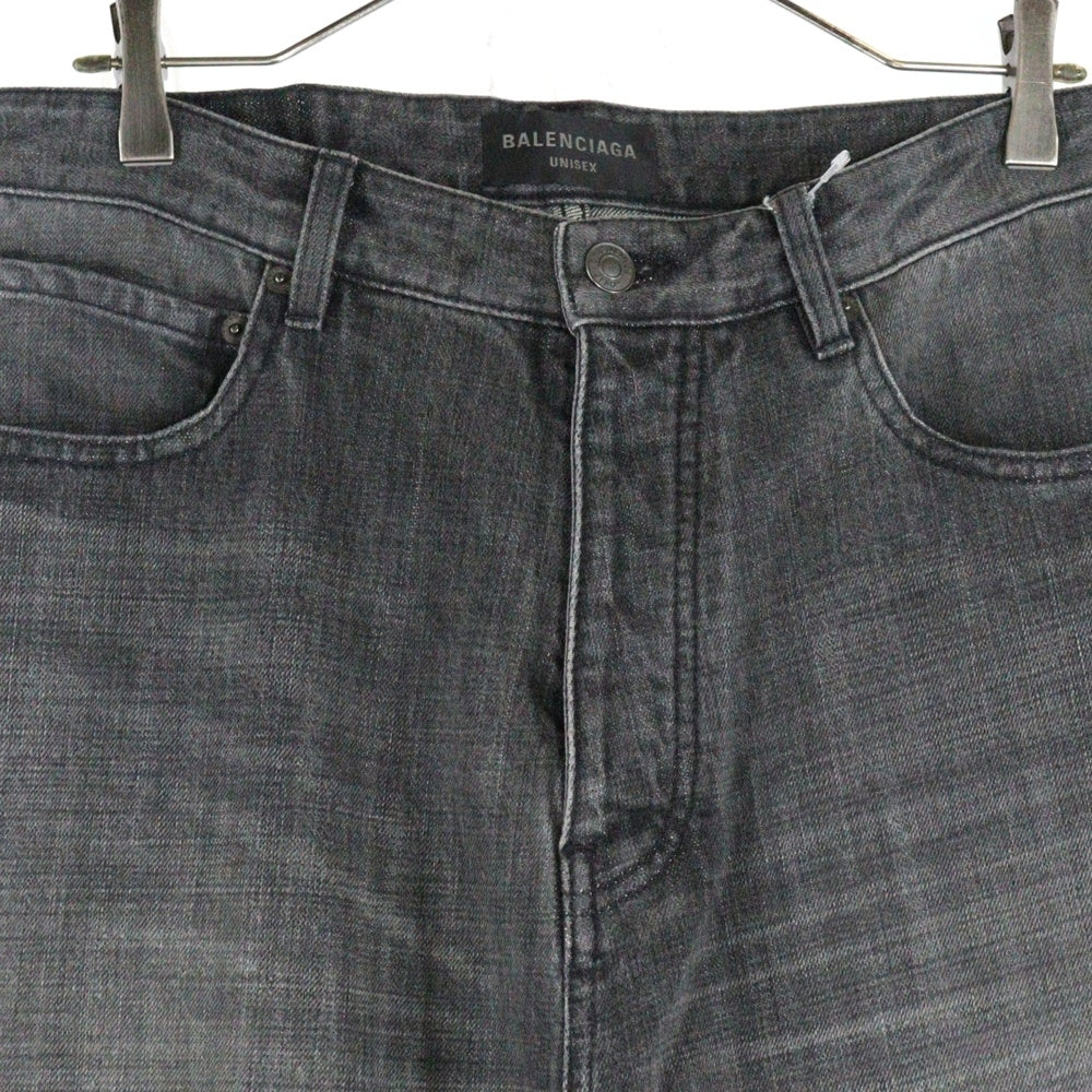BALENCIAGA(バレンシアガ) 23SS Loose Denim Jeans ルーズフィット バギーデニムパンツ グレー 745213 TPW54