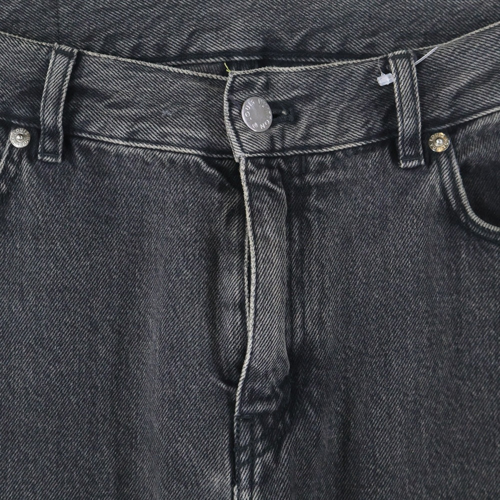 LOUIS VUITTON(ルイヴィトン) 17SS SLIM スリムフィット ジップフライ デニムパンツ ブラック RM171Q DK9 HAD60W