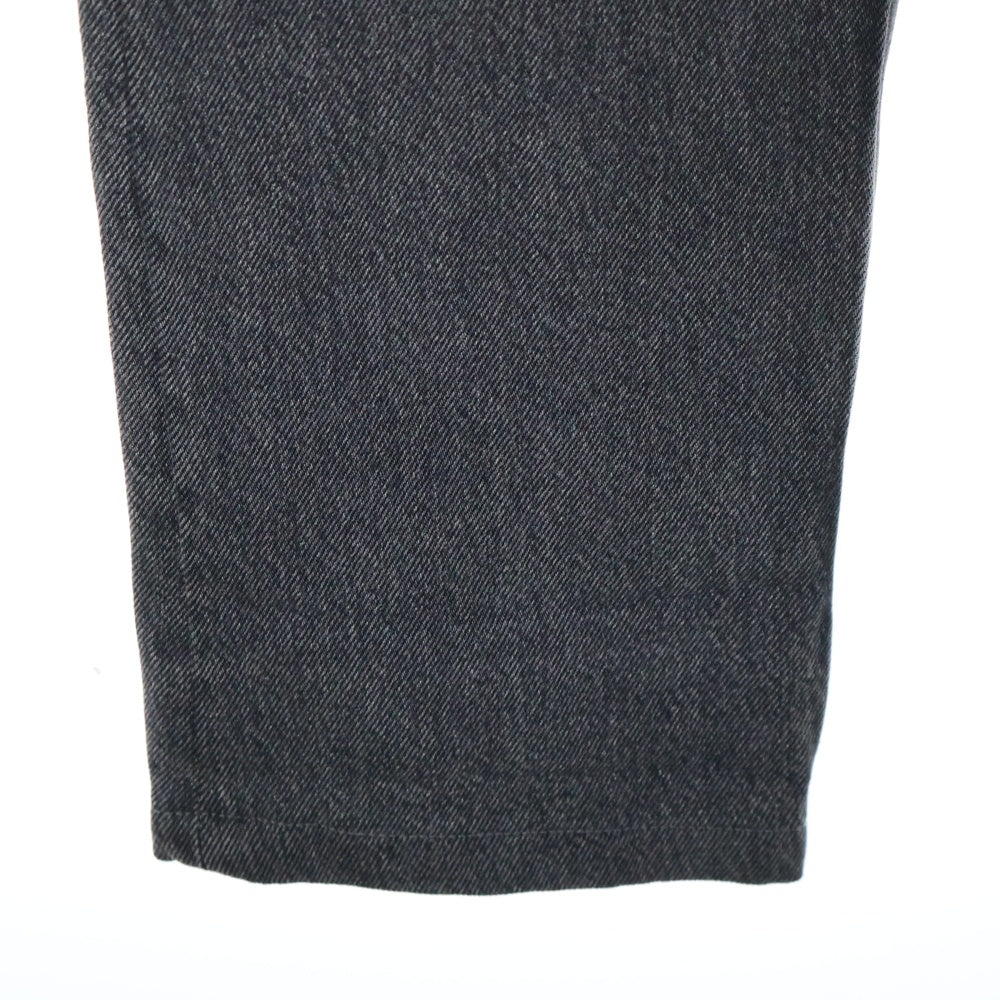 LOUIS VUITTON(ルイヴィトン) 17SS SLIM スリムフィット ジップフライ デニムパンツ ブラック RM171Q DK9 HAD60W