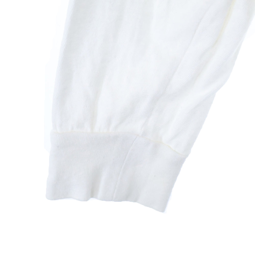 HUMAN MADE(ヒューマンメイド) GRAPHIC T-SHIRT DRYALLS ダックプリント クルーネック コットン 長袖Tシャツ カットソー ホワイト HM23CS015