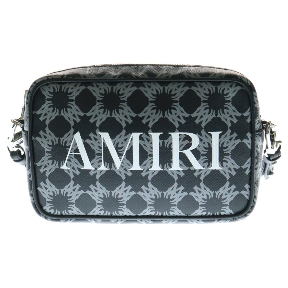 AMIRI(アミリ) MA QUAD モノグラム クアッド カメラバッグ ショルダーバッグ ブラック SRAMBGCM1012 SMRCBL41