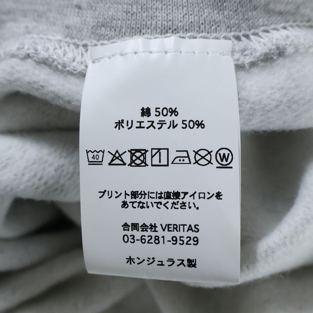 CABARET POVAL(キャバレーポバール) NO CREWNECK クルーネックスウェットトレーナー グレー