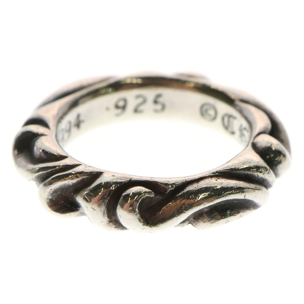 CHROME HEARTS(クロムハーツ) SCRL BAND スクロールバンド リング シルバー BCA351