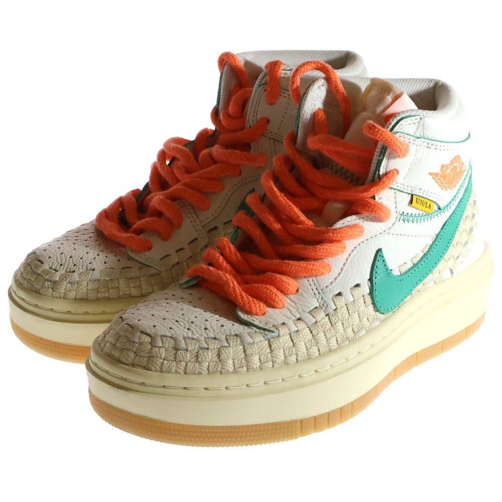 NIKE(ナイキ) UNION × Bephies Beauty Supply W AIR JORDAN 1 ELEVATE HI SP ウィメンズ エアジョーダン1 エレベート ハイカットスニーカー US6.5/23.5cm FD0696-100