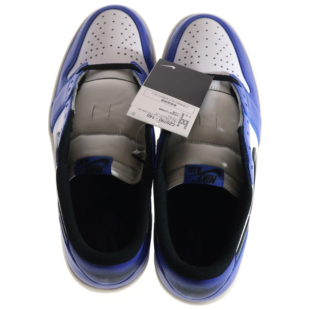 NIKE(ナイキ) AIR JORDAN 1 LOW GAME ROYAL エアジョーダン 1 ゲームロイヤル ローカットスニーカー ホワイト/ブルー US11/29cm CZ0790-140