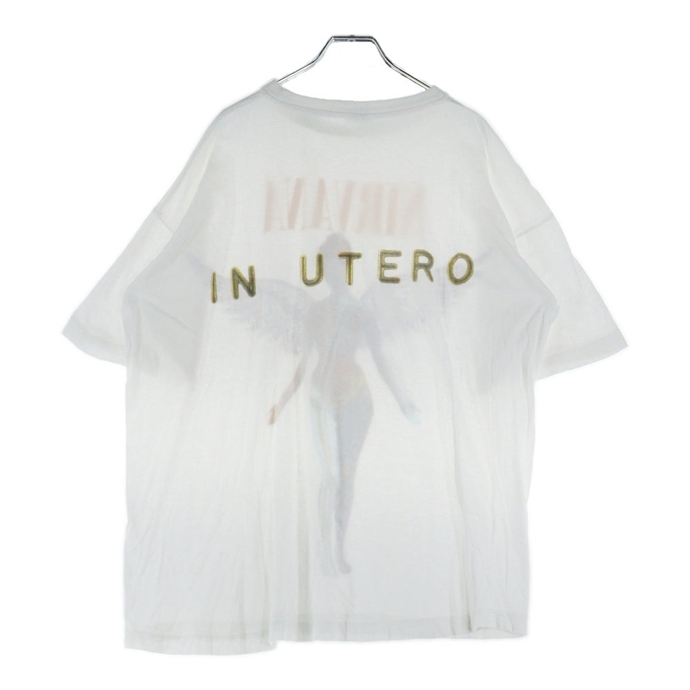 VINTAGE(ヴィンテージ) 90S VINTAGE NIRVANA IN UTERO ニルヴァーナ インユーテロ ヴィンテージ プリントTシャツ 半袖カットソー ホワイト