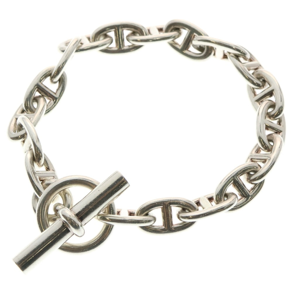HERMES(エルメス) Chaine d'Ancre MM シェーヌダンクル MM 18コマ チェーンブレスレット シルバー