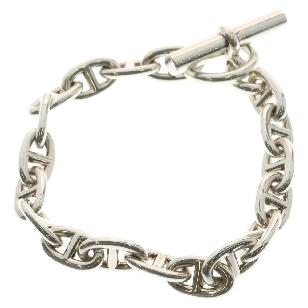 HERMES(エルメス) Chaine d'Ancre MM シェーヌダンクル MM 18コマ チェーンブレスレット シルバー