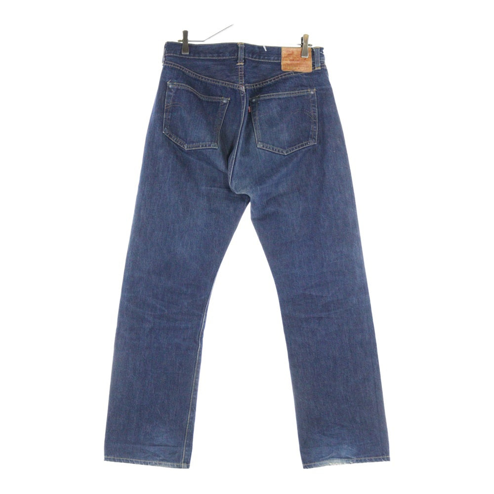 Levi's(リーバイス) 90S VINTAGE S501XX ヴィンテージ USA製 ボタン裏555 バレンシア工場製 大戦モデル復刻 ビッグE 均等V セルビッチ ボタンフライ デニムパンツ インディゴ 44501-0022