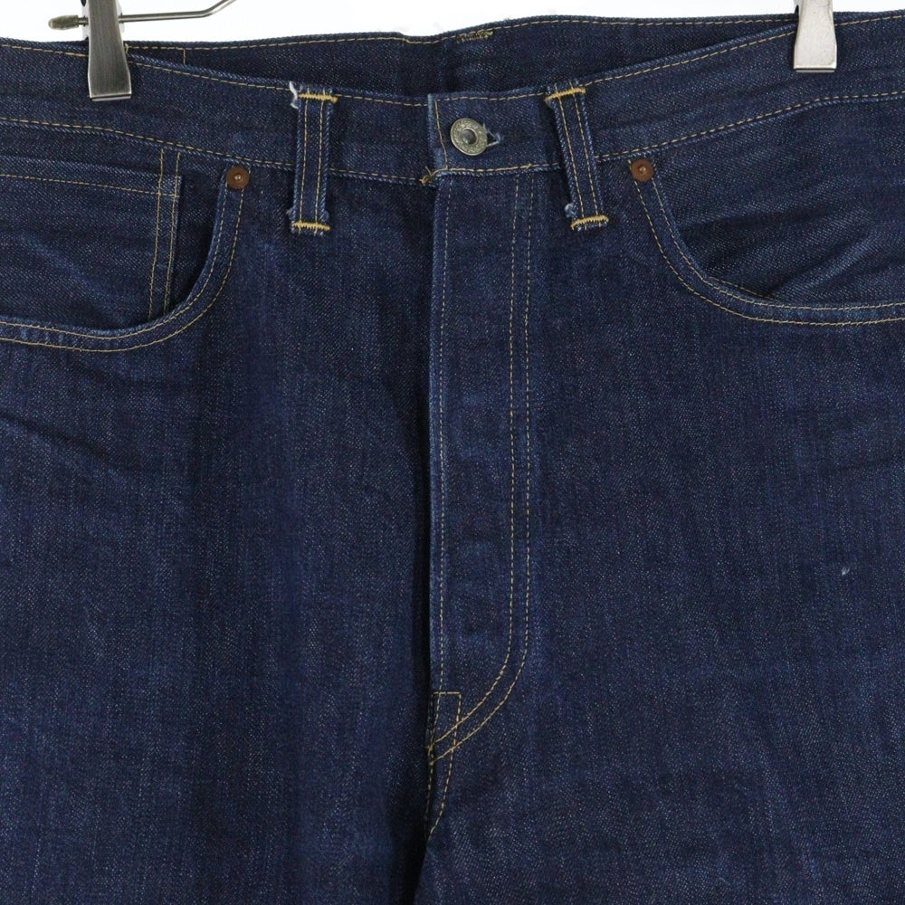 Levi's(リーバイス) 90S VINTAGE S501XX ヴィンテージ USA製 ボタン裏555 バレンシア工場製 大戦モデル復刻 ビッグE 均等V セルビッチ ボタンフライ デニムパンツ インディゴ 44501-0022