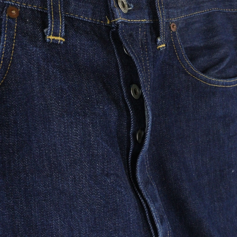 Levi's(リーバイス) 90S VINTAGE S501XX ヴィンテージ USA製 ボタン裏555 バレンシア工場製 大戦モデル復刻 ビッグE 均等V セルビッチ ボタンフライ デニムパンツ インディゴ 44501-0022