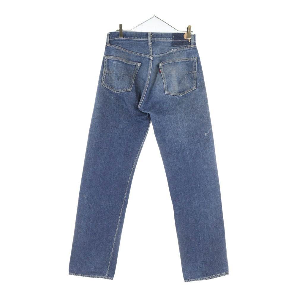 Levi's(リーバイス) 60S VINTAGE 501XX ヴィンテージ 紙パッチ ギャラ無 ビッグE 両面タブ 隠しリベット ボタン裏刻印なし センターセット ボタンフライ デニムパンツ インディゴ