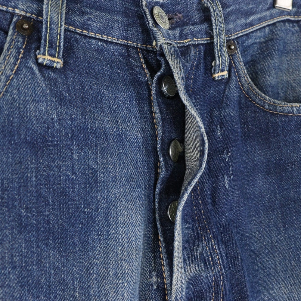 Levi's(リーバイス) 60S VINTAGE 501XX ヴィンテージ 紙パッチ ギャラ無 ビッグE 両面タブ 隠しリベット ボタン裏刻印なし センターセット ボタンフライ デニムパンツ インディゴ