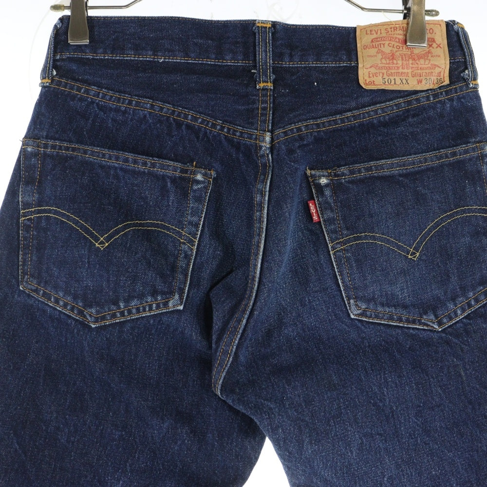 Levi's(リーバイス) 90S VINTAGE 501XX ボタン裏555 バレンシア工場 紙パッチ BIG E ヴィンテージ ボタンフライ デニムパンツ インディゴ 501-0003