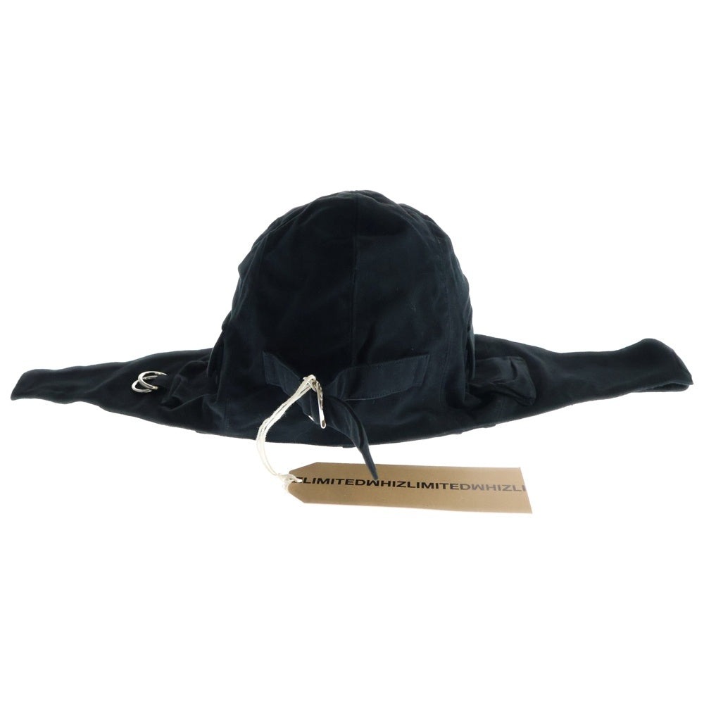 WHIZLIMITED(ウィズリミテッド) FLIGHT CAP サイドポケット フライトキャップ 帽子 ブラック WL-H-107