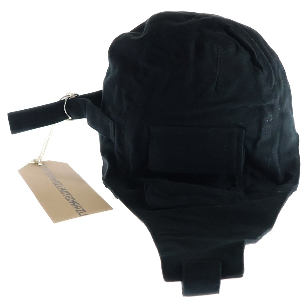 WHIZLIMITED(ウィズリミテッド) FLIGHT CAP サイドポケット フライトキャップ 帽子 ブラック WL-H-107