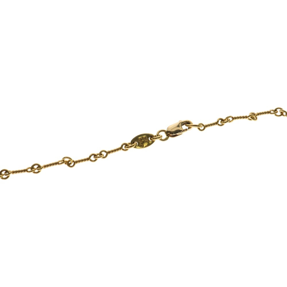 CHROME HEARTS(クロムハーツ) 22K NECKCHAIN T18 ツイストチェーンネックレス 18inch ゴールド BCA014