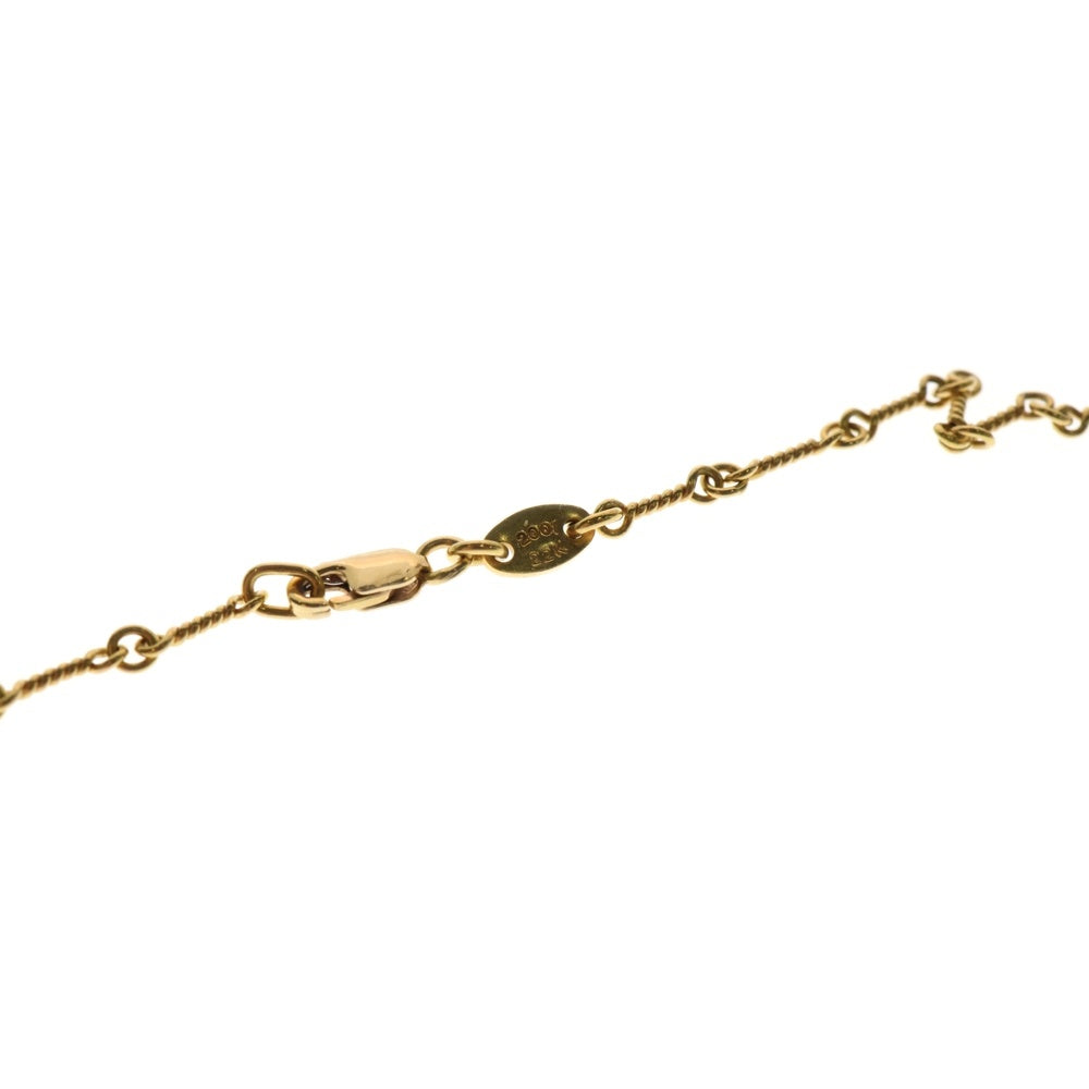 CHROME HEARTS(クロムハーツ) 22K NECKCHAIN T18 ツイストチェーンネックレス 18inch ゴールド BCA014