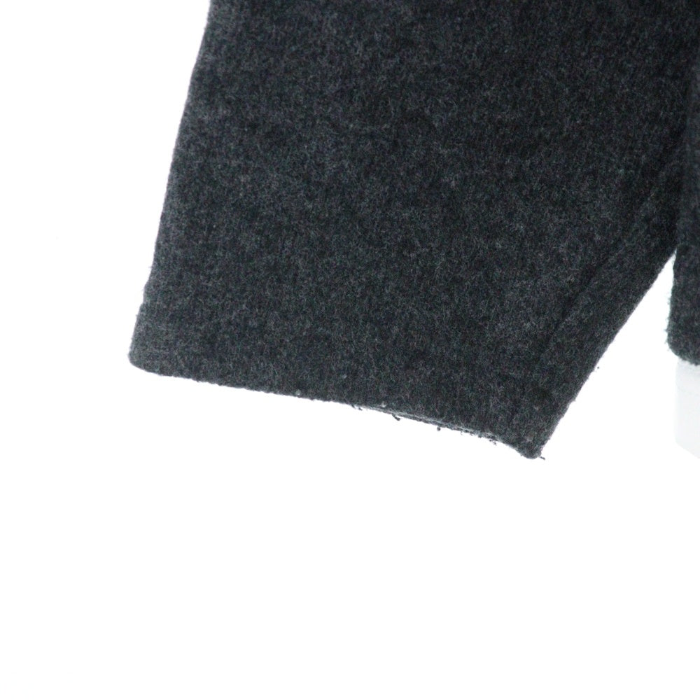 BEAMS HEART(ビームス ハート) 起毛 フェイクレイヤー ロングスリーブ 長袖クルーネックTシャツ グレー 42-14-0021-147