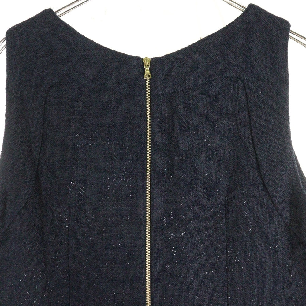 MARNI(マルニ) レーヨン ノースリーブワンピース ネイビー