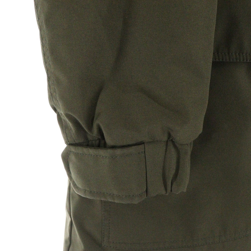 MONCLER(モンクレール) 24AW URFE ボア付き フーデッドダウンジャケット モッズコート カーキ レディース J20931C00015