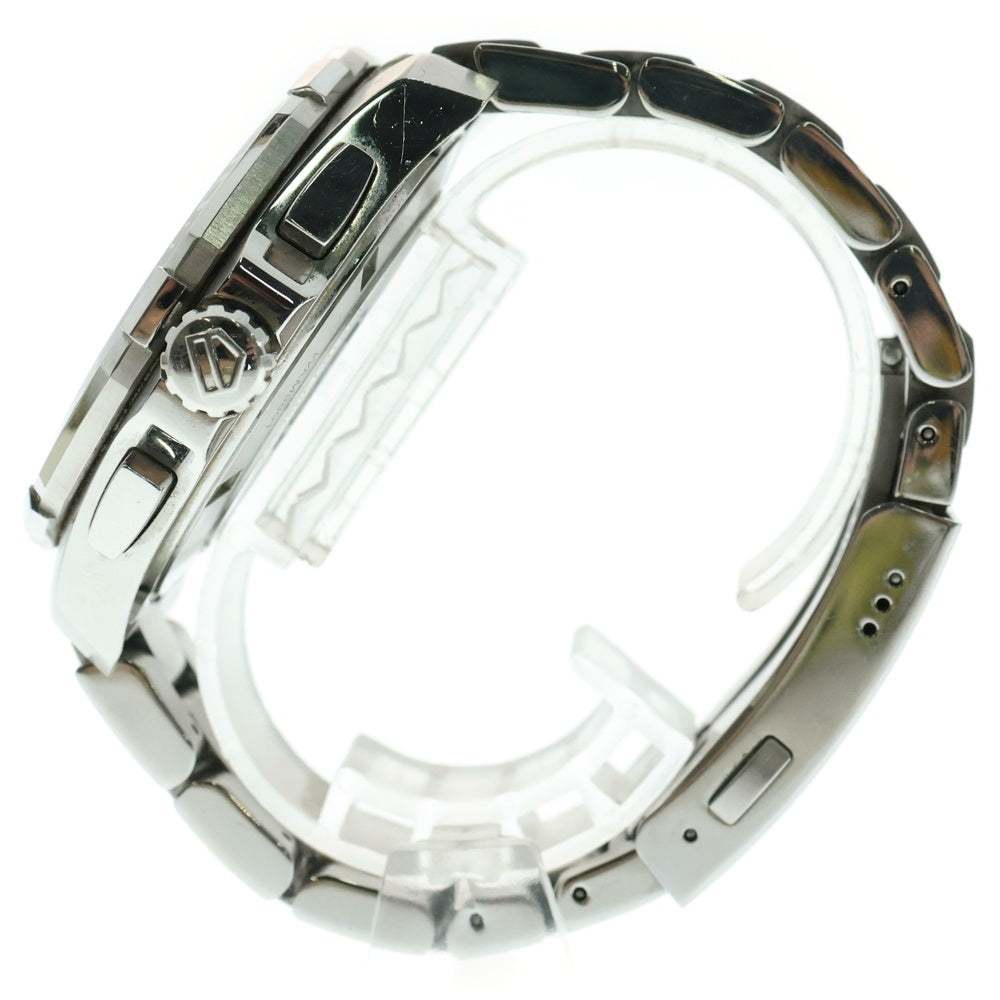 TAG HEUER(タグホイヤー) CAY111A AQUARACER アクアレーサー クロノグラフ クォーツ アナログウォッチ 腕時計 シルバー/ブラック