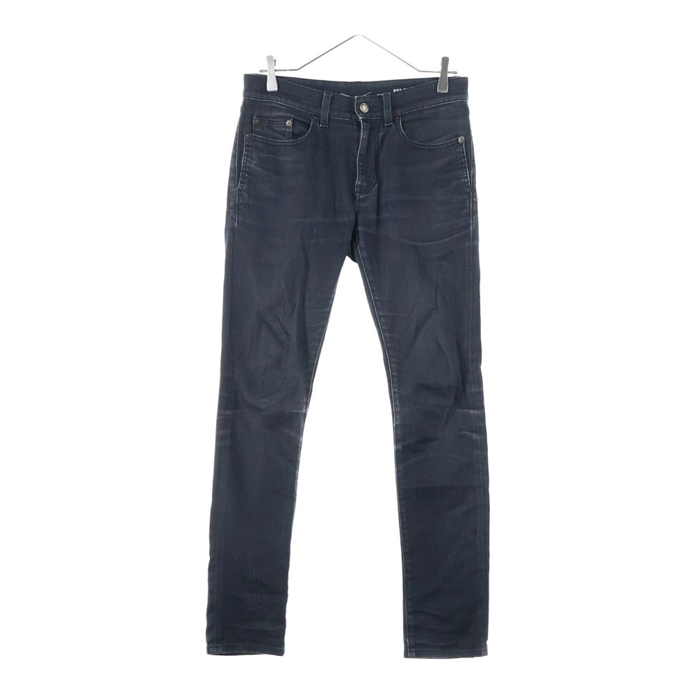 SAINT LAURENT PARIS(サンローランパリ) コットン スキニー デニムパンツ ブラック D02 M/SK-LW 472822