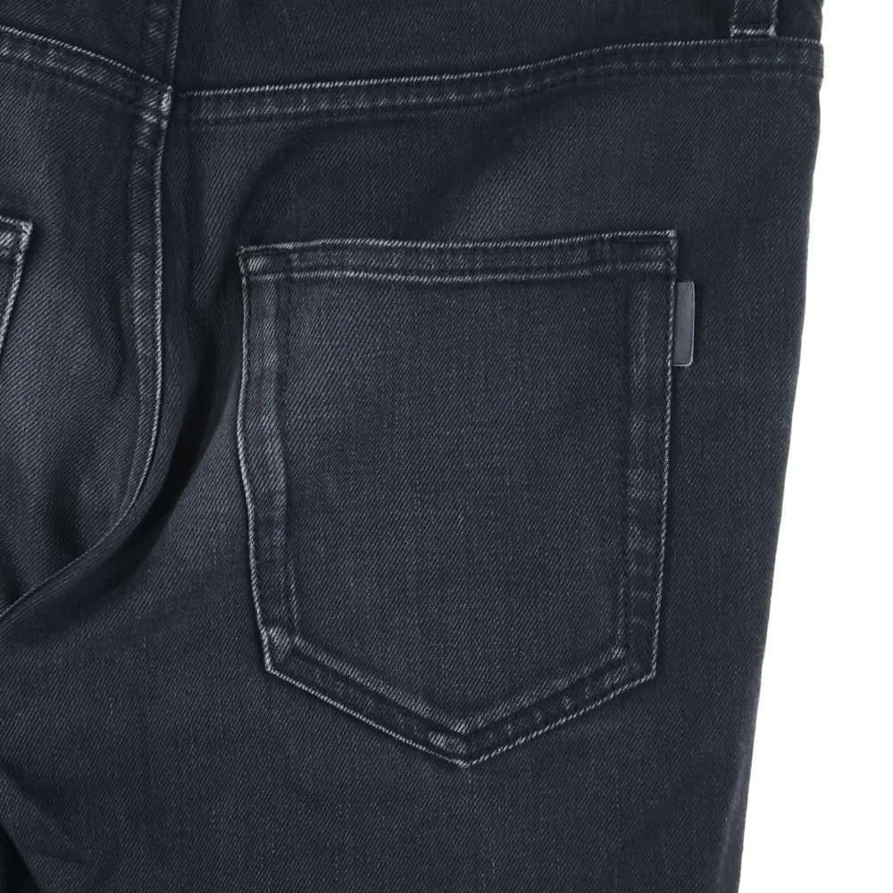 SAINT LAURENT PARIS(サンローランパリ) コットン スキニー デニムパンツ ブラック D02 M/SK-LW 472822