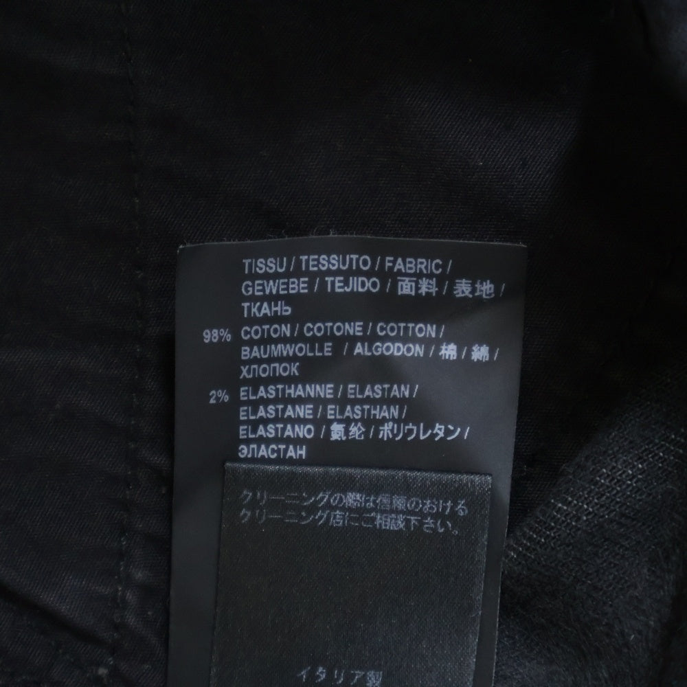SAINT LAURENT PARIS(サンローランパリ) コットン スキニー デニムパンツ ブラック D02 M/SK-LW 472822