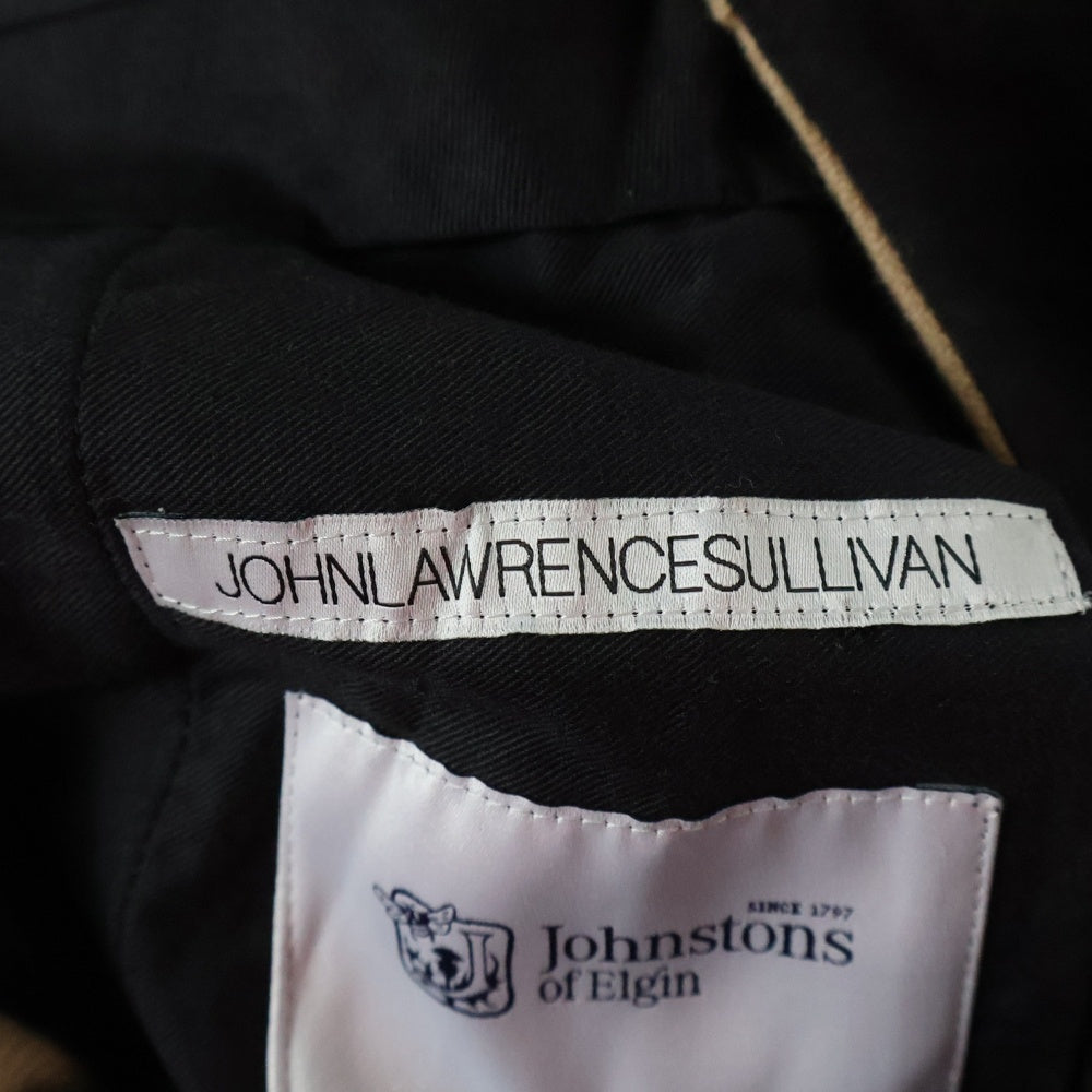 JOHN LAWRENCE SULLIVAN(ジョンローレンスサリバン) ウール 4タック センタープレス パンツ ボトムス ベージュ 2B003 16-09
