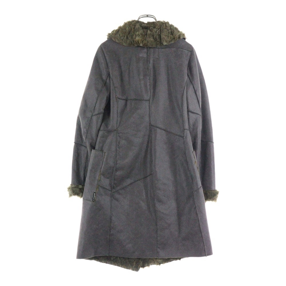 ARMANI(アルマーニ) A5L06DH-72 レザー ファーコート チャコールグレー