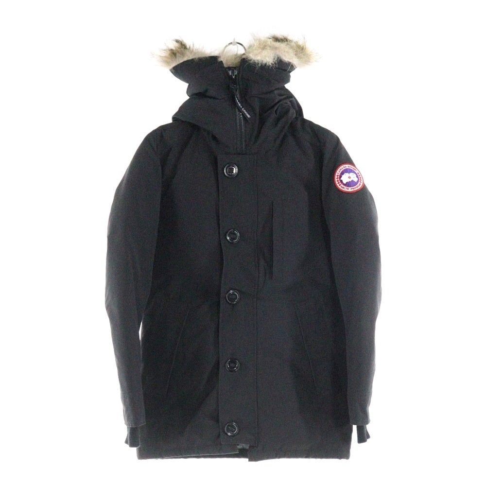 CANADA GOOSE(カナダグース) JASPER PARKA ジャスパーパーカ ファーフーデット ダウンジャケット ブラック レディース 3438JM