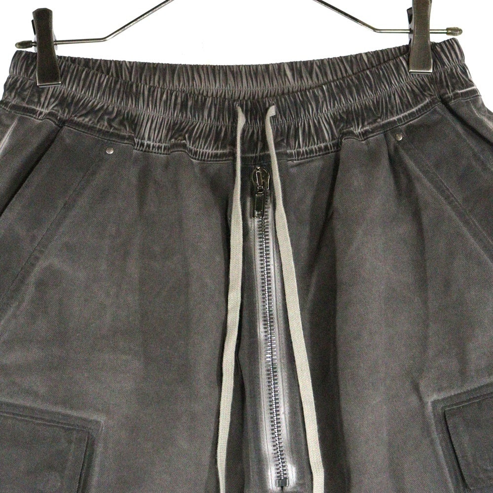 Rick Owens DRKSHDW(リックオウエンス ダークシャドウ) 25SS CARGOBELA SHORTS カーゴベラ バミューダショーツ ハーフパンツ グレー DU01E3369-CVS