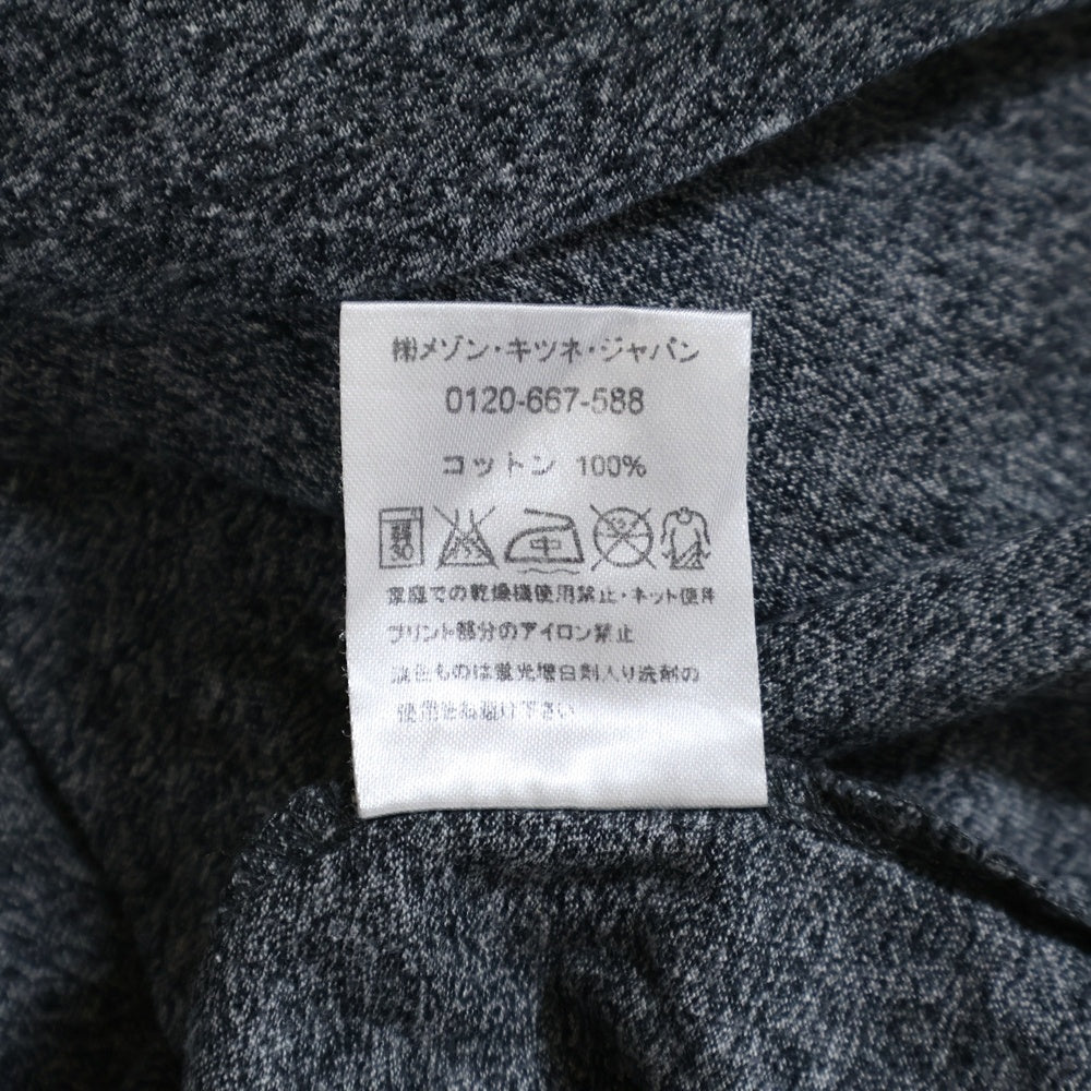 KITSUNE TEE(キツネティー) イアープリント Tシャツ 半袖カットソー レディース ブルー/グレー