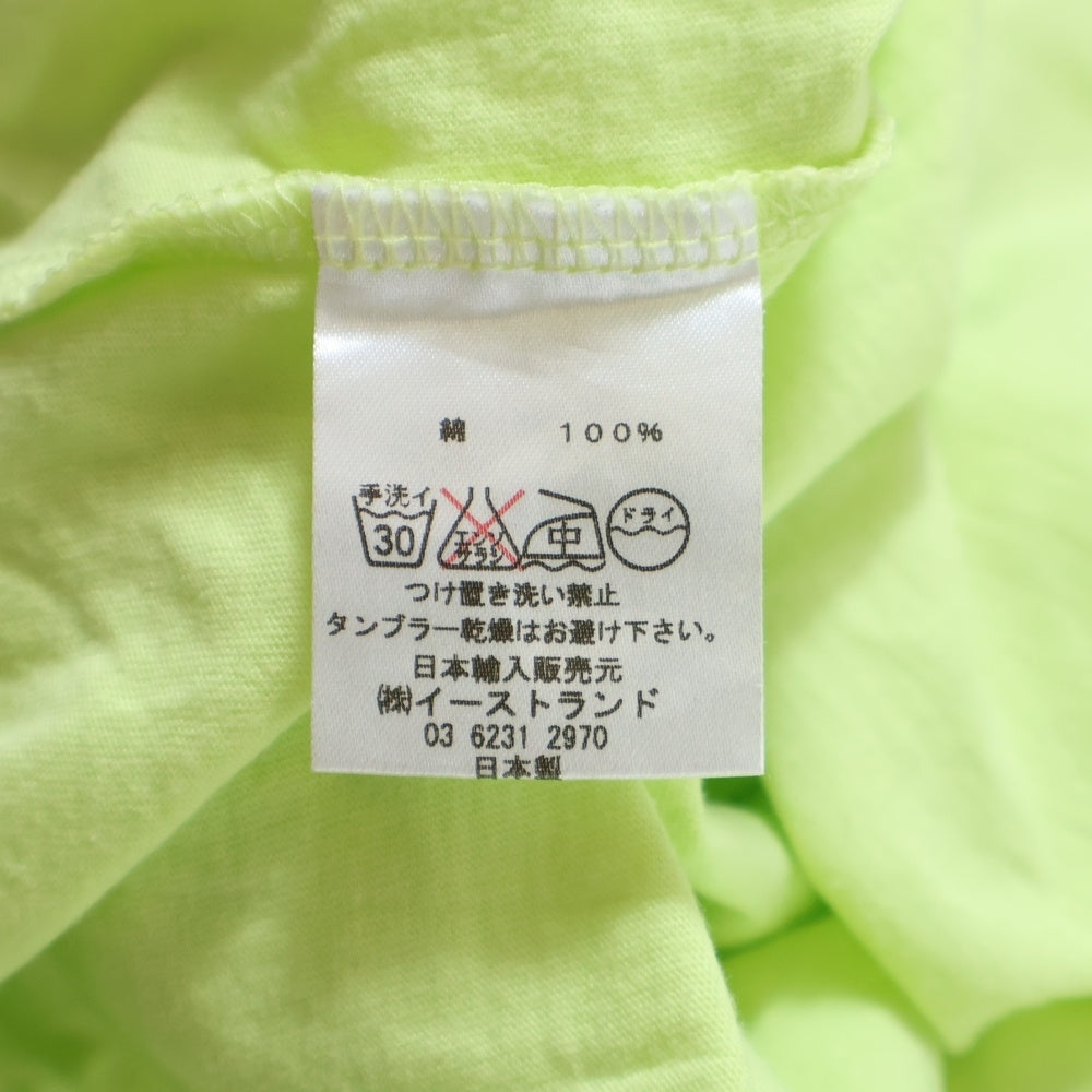 KITSUNE TEE(キツネティー) イアープリント Tシャツ 半袖カットソー レディース ネイビー/グリーン