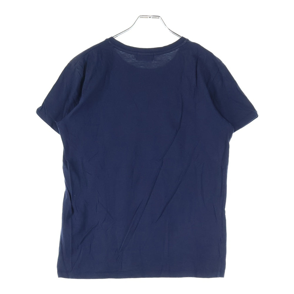 KITSUNE TEE(キツネティー) イアープリント Tシャツ 半袖カットソー レディース ホワイト/ネイビー