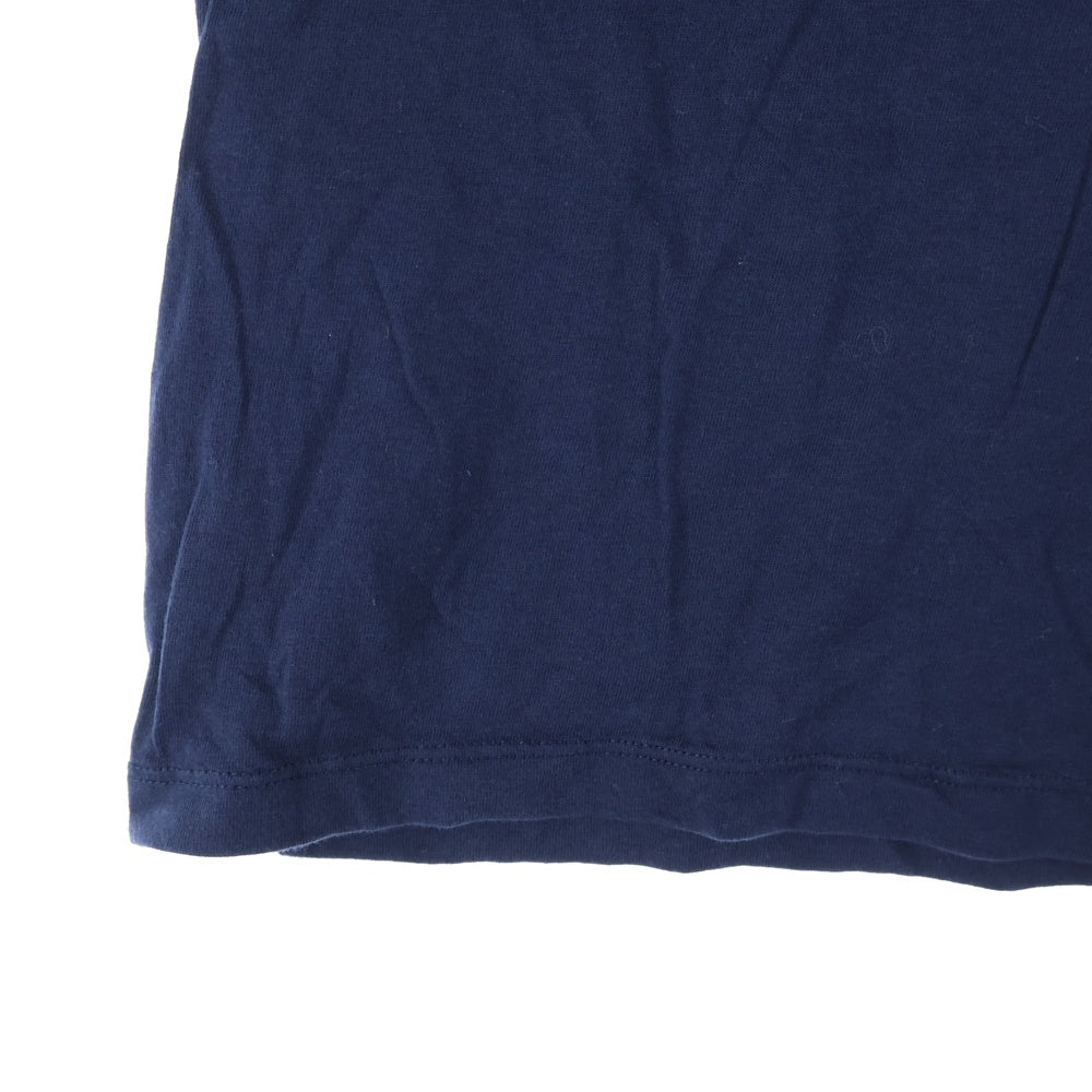 KITSUNE TEE(キツネティー) イアープリント Tシャツ 半袖カットソー レディース ホワイト/ネイビー