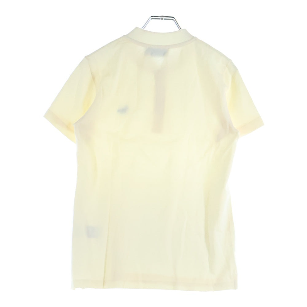 MAISON KITSUNE(メゾンキツネ) キツネパッチ 半袖ポロシャツ アイボリー レディース