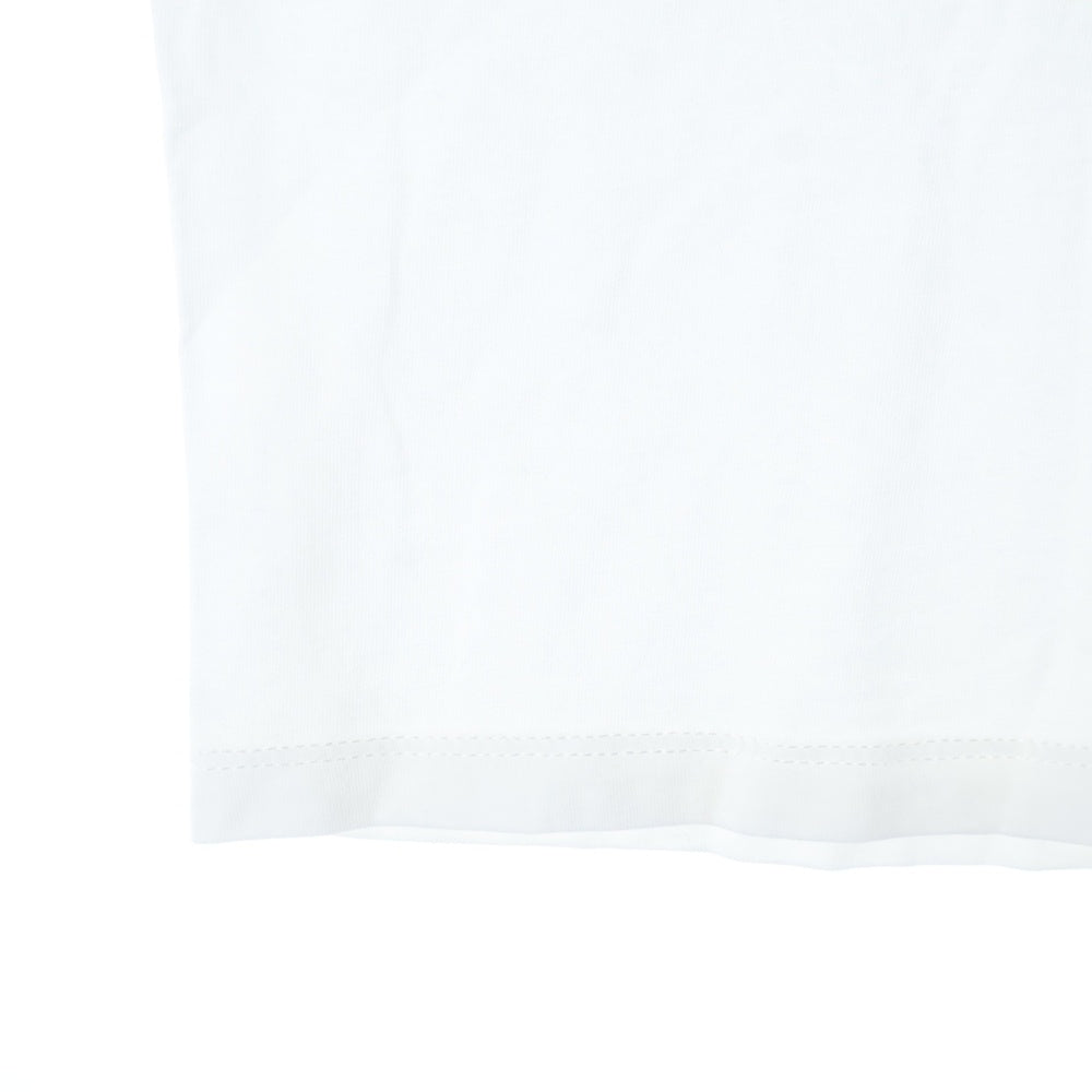 MAISON KITSUNE(メゾンキツネ) キツネサークルプリント 半袖カットソー レディース ホワイト