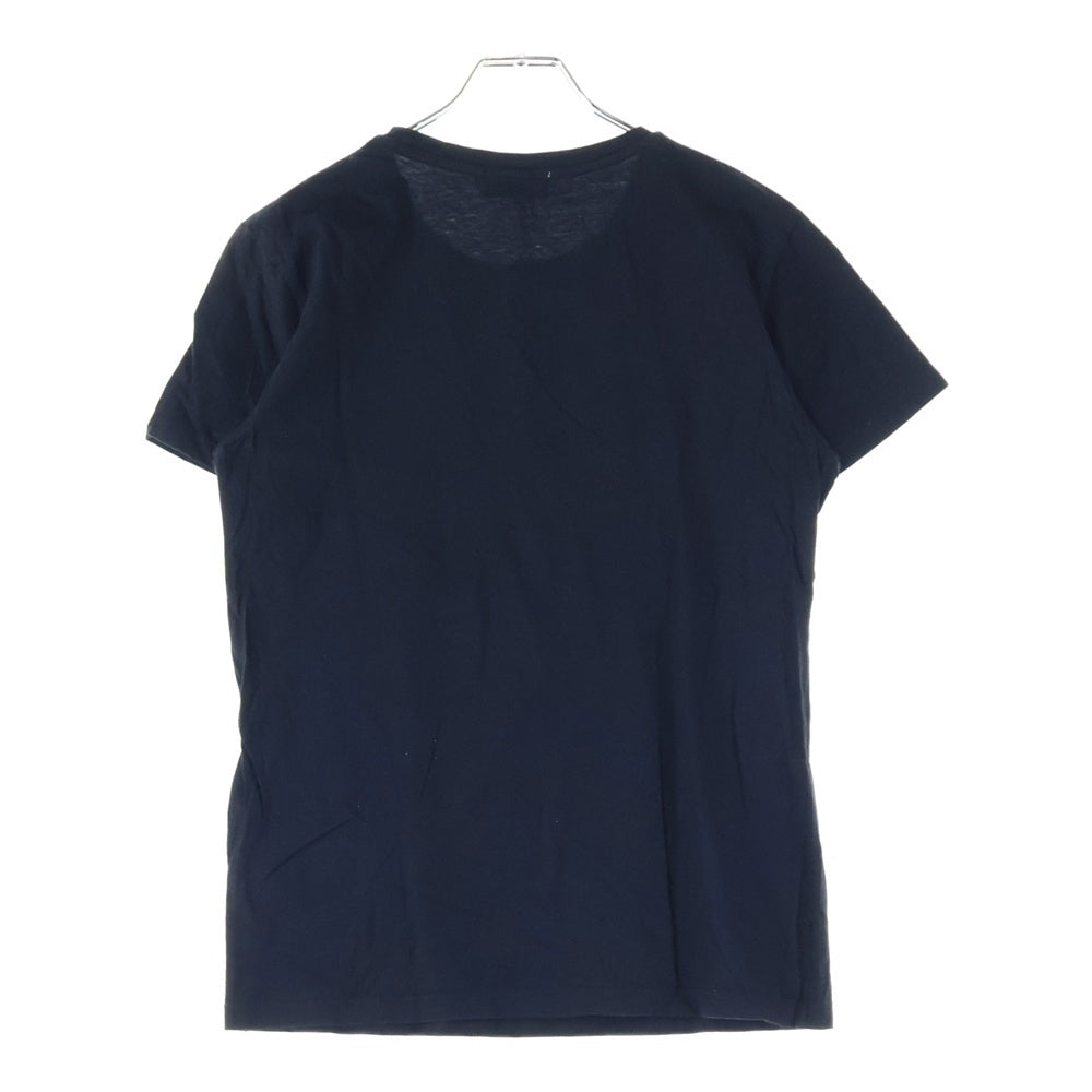 KITSUNE TEE(キツネティー) イアー ロゴプリント Tシャツ 半袖カットソー レディース ブラック/ホワイト