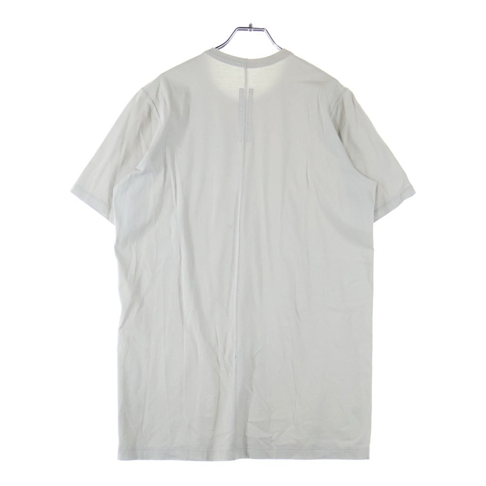 Rick Owens(リックオウエンス) 21AW LEVEL TEE レベル クルーネック 半袖Tシャツ カットソー ライトグレー RU02A5264-JA