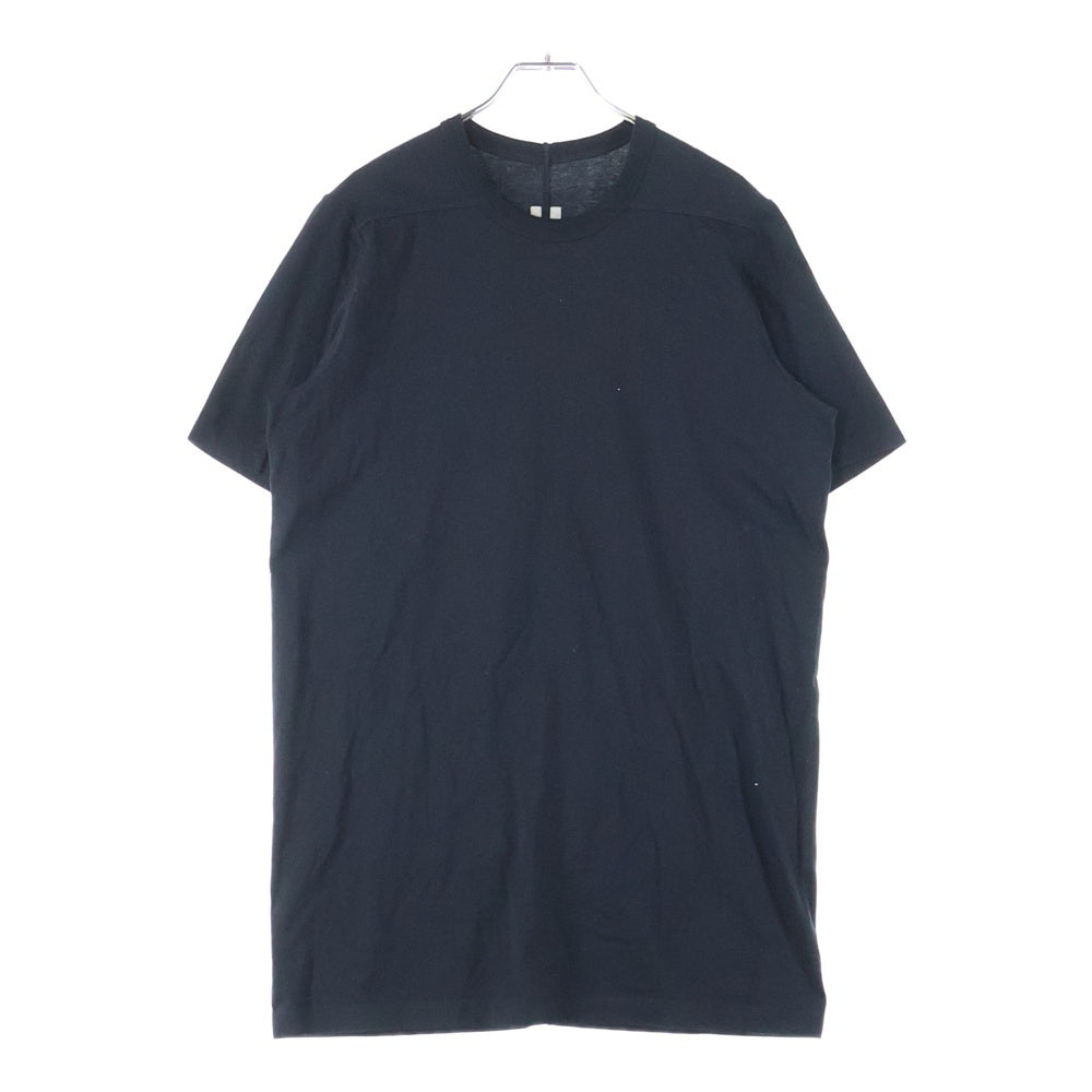 Rick Owens(リックオウエンス) 21AW LEVEL TEE レベル クルーネック 半袖Tシャツ カットソー ブラック RU02A5264-JA