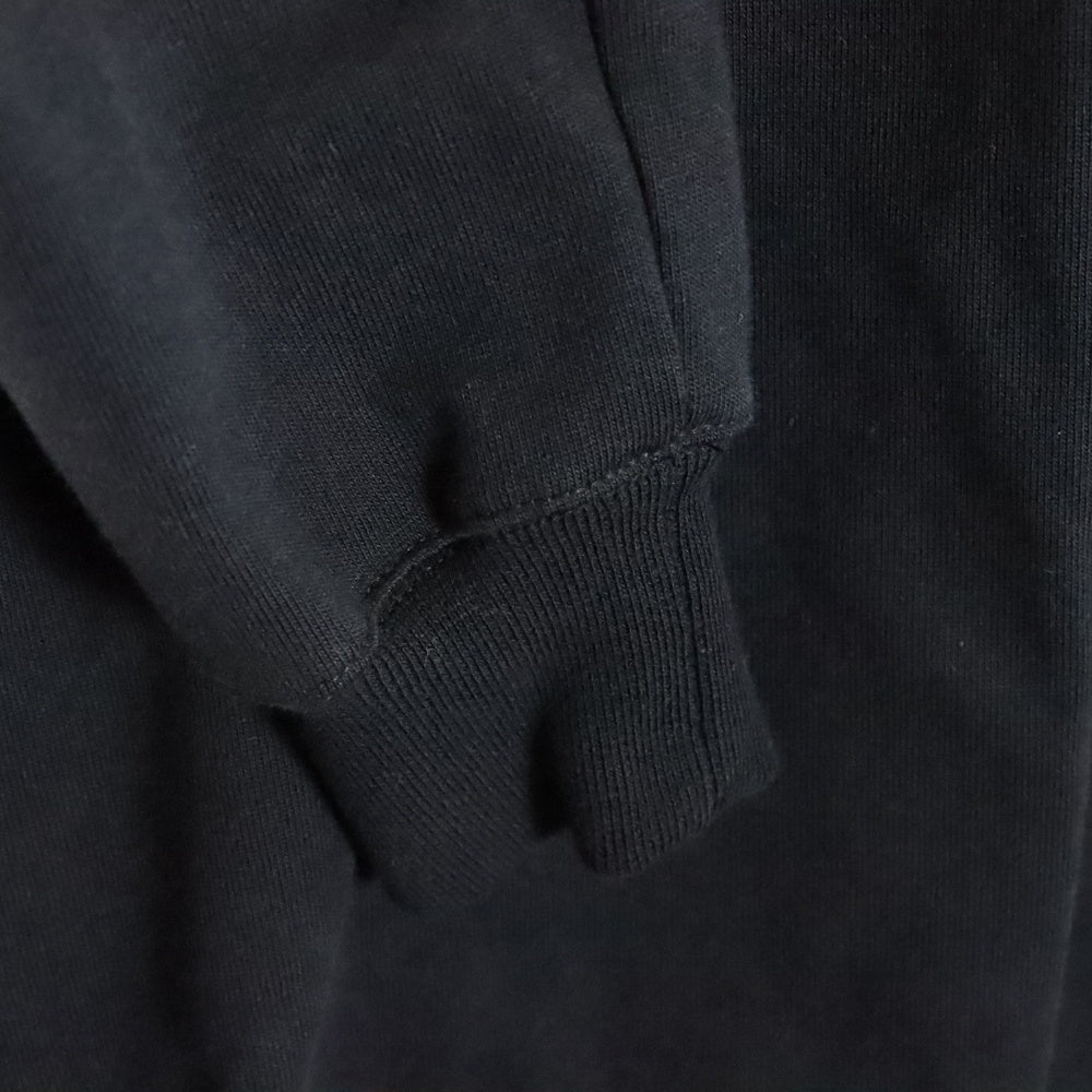 Rick Owens(リックオウエンス) 21AW HOODIE コットン プルオーバーパーカー ブラック RU02A5285-BA