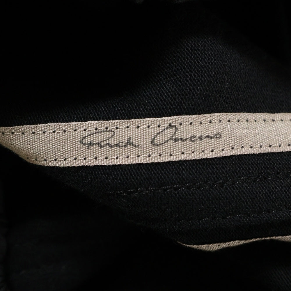 Rick Owens(リックオウエンス) 21AW MASTODON CARGO PANTS マストドン サルエル カーゴパンツ ブラック RU02A5396-BA