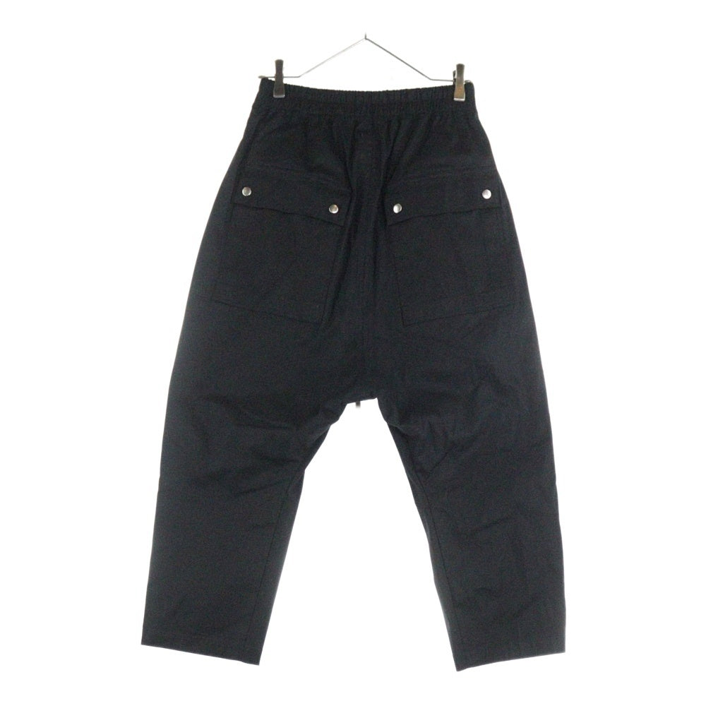 Rick Owens(リックオウエンス) 20AW BELA CROPPED PANTS ベラ クロップド セミサルエルパンツ ブラック RU20F3363-TE