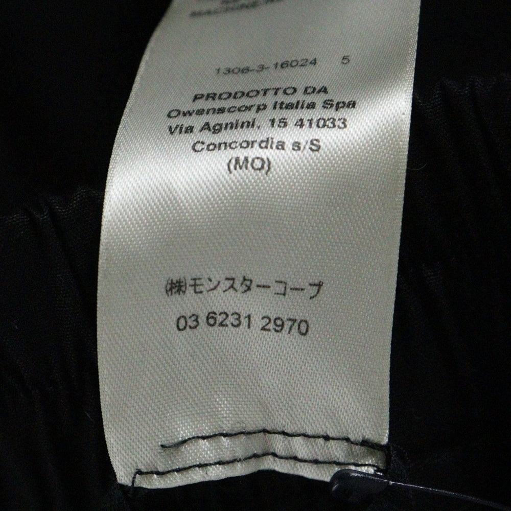 Rick Owens(リックオウエンス) 20AW BELA CROPPED PANTS ベラ クロップド セミサルエルパンツ ブラック RU20F3363-TE