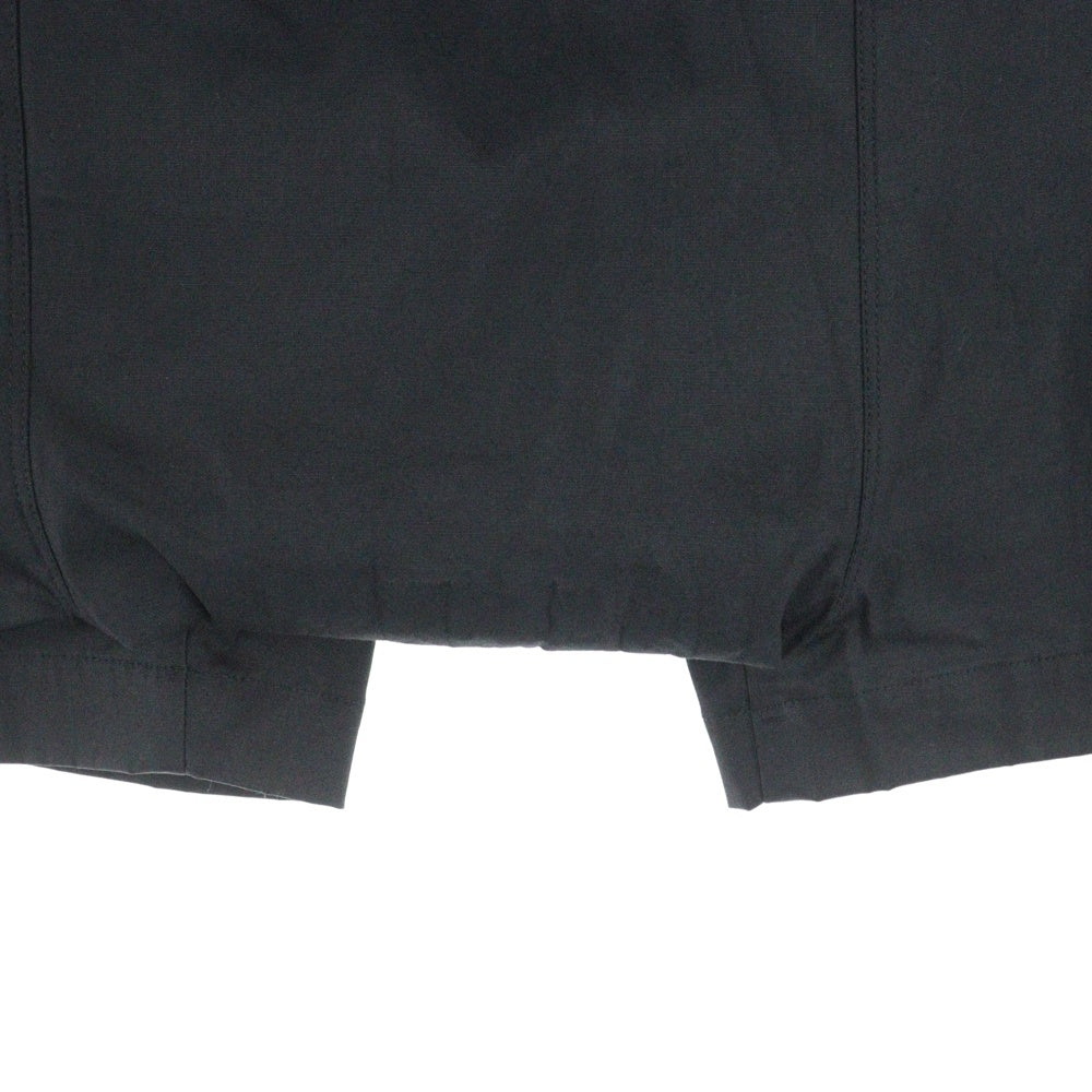 Rick Owens(リックオウエンス) 22SS CARGO PODS カーゴ ポッズ ドローコードショーツ ハーフパンツ ブラック RU01B1389-TE