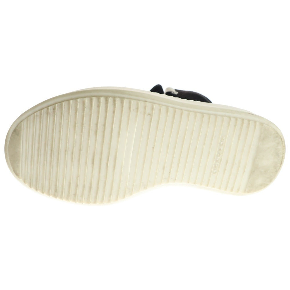 DRKSHDW(ダークシャドウ) DOUBLE BUMPER SNEAKS ダブルバンパー ジップアップハイカットスニーカー レディース ブラック/ホワイト DU02D2831
