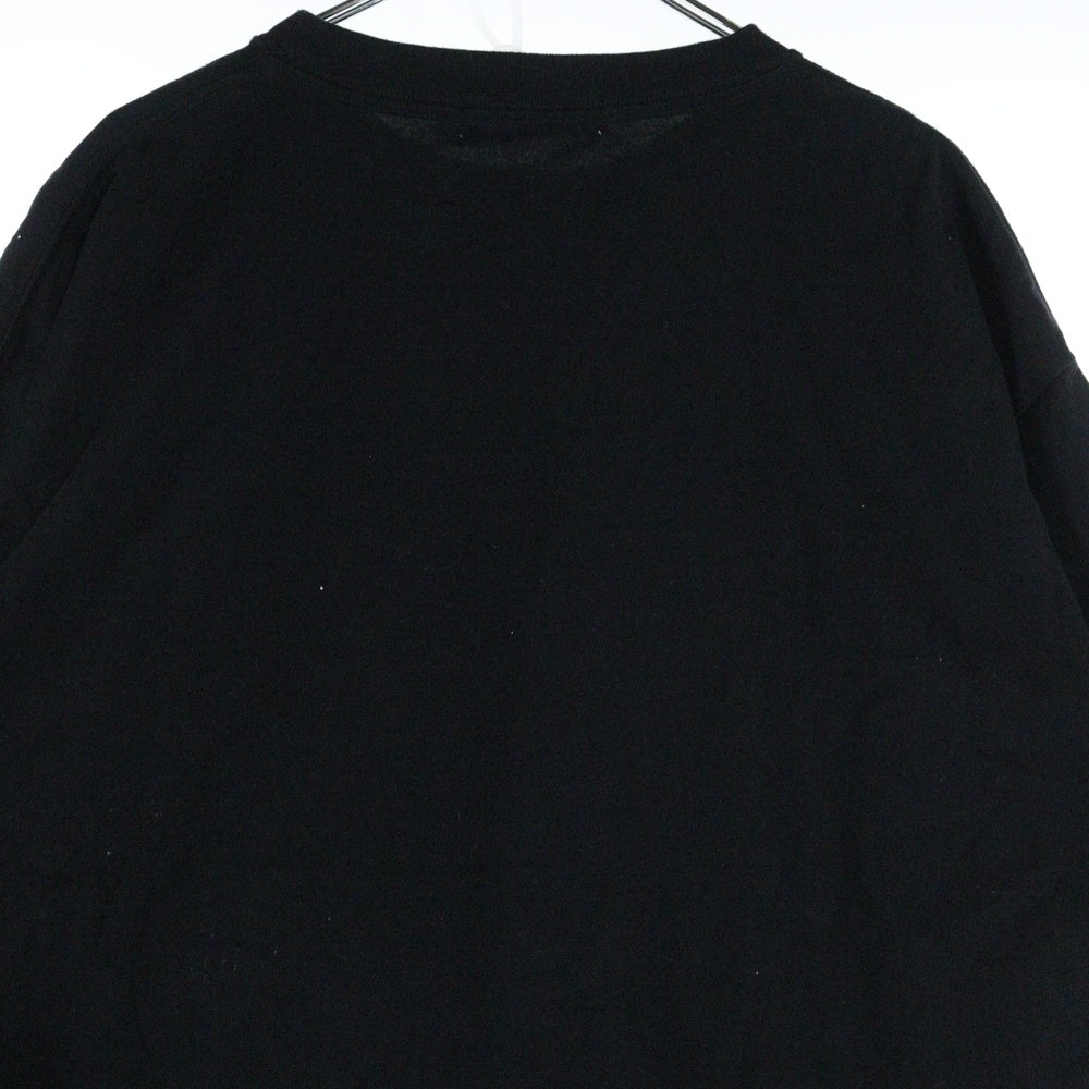 UNDERCOVER(アンダーカバー) 23AW DESTROY Patch Flower Tee デストロイパッチ フラワープリント 半袖Tシャツ ブラック UC2C3802